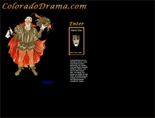 Tablet Screenshot of coloradodrama.com